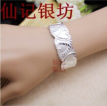Bracelet woman fashion S999 pure silver bracelet foot silver bracelet with open bracelet with a loving gift for friends