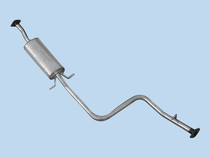 Suitable for the midsection car silencer of the Stainless Steel Free Ship Silencer of the Cilly Free Ship)