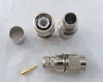 High frequency TNC-J-7 cold press feeder connector RF coaxial cable connector TNC-J male inner screw internal needle crimping