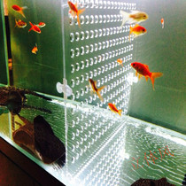 Fish tank separator acrylic non-toxic custom microporous water family Rohan fry cover plate baffler sepp isolation plate