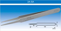 VETUS 120MM ROUND HEAD TWEEZERS 2-SA STAINLESS STEEL ULTRA-FINE HIGH PRECISION TWEEZERS