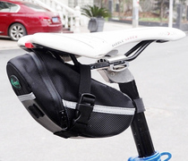 Bicycle tail bag Mountain bike cushion bag seat riding packaging equipment Bicycle accessories Saddle bag folding tail bag