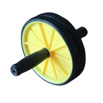 Brand double wheel abdominal wheel abdominal wheel abdominal muscle wheel fitness wheel fitness wheel roller home fitness equipment