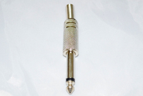 Mono big two-core jack head 6 35mmTS microphone microphone audio plug
