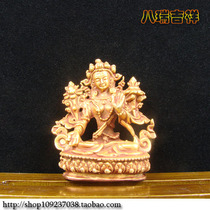 Mizong Buddha Nepal pure handmade to make red copper-white-whiteness mother Buddha statue