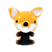 AMIMONO Philharmonic_cute fox golf No. 1 wooden pole cover (A207-A)