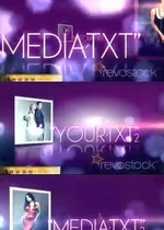 Purple Light Shadows Blazing Dream Fashion Personal Photography Art Wedding MV Electronic Album AE Template