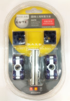 Gute wardrobe nylon door wheel small crane wheel cabinet door hanging wheel wooden door wheel small hanging wheel door