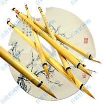 Pure wolf tail small brush Yingliang pen Pure wolf brush small Kai brush Sutra hand-copied pen Boutique small Kai pen