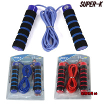 SUPER lion Pu high bearing rubber skipping rope Fast skipping rope Rubber rope for middle and high school skipping rope 