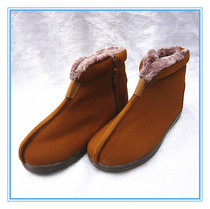 Dust monk cotton shoes Monk shoes Luohan shoes Monk shoes Luohan shoes monk clothes dust warm cotton shoes Monk shoes cotton boots single shoes