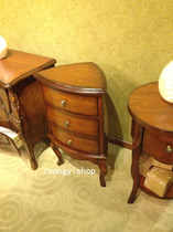 American country furniture European furniture three-box cabinet triangle cabinet decoration cabinet flower corner cabinet display cabinet