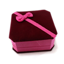 Pair agate jewelry jade bracelet jewelry box storage gift box solid wood jewelry box Korean version