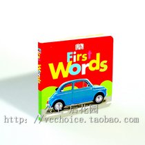 Buy only 5 yuan with a single book Mini:First Words English Words Mini cardboard book