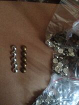 Tribal belly dance diy accessories copper silver sew solid buckle 1 2cm