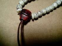 Indian small leaf red sandalwood Tibetan Buddha head tee hand-made carefully polished and polished can be customized