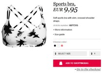 Clearance sale｜Europe and the United States big womens sports bra high elastic casual student vest yoga underwear with chest pad