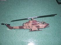 All Alloy 1:72 Helicopter Cobra US Marine Corps Cobra Armed Helicopter