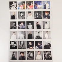 (Spot)EXO homemade peripheral Overdose addiction poisoning Homemade polaroid 1 set of 31 sheets