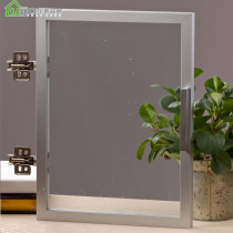 lv kuang men customized aluminum frame glass door shu ju men kitchen cabinet lv kuang men cabinet door YJ08