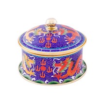 Cloisonne copper hot pot hot pot small hot pot small copper pot household induction cooker special single commercial small one person
