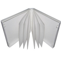 High quality milky white disc box pp box square box 12 pieces CDDVD box can be inserted into the cover Factory Direct