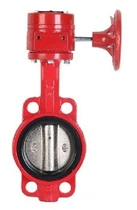 Tianjin butterfly turbine signal butterfly valve XD371X-16 DN50 65 80 100 125 150 200