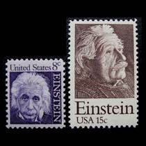 Physical Astronomical Stamps * USA Einstein 2 New *CP1545