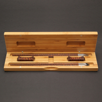 NEWREA New Sharp A Class Serpentine Wood Chopsticks investment connoisseur and value-added extraordinary glory collections Recognition High-end