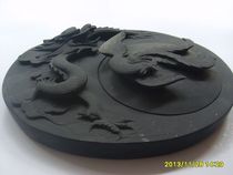 New Dragon and Phoenix Inkstone Sizhou Stone Cen Gong Famous Inkstone Top Ten Famous Inkstone Wenfang Four Treasures Inkstone Golden Star Inkstone Black End