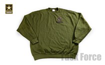 New American original USMC green PT training sweater outdoor velvet tactical leisure fitness elastic jumper