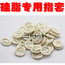5 Apply silicone grease with finger cover for easy application.