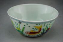 Mingcheng chemical fish algae pattern Bowl