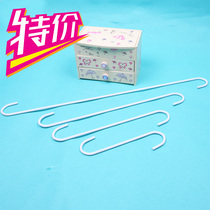 Clothing store displays shelf props Ultra - long paint S hook hook black and white clothing S - hook jeans hook