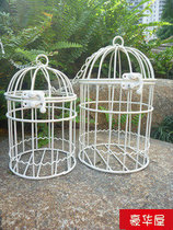Eurostyle Decorative Iron Art Bird Cage Modern Minimalist Featured Pendulum Fashion Creative Wedding Celebration Prop Special Price
