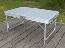 Foreign Trade Russian high-end folding table outdoor all aluminum table portable table aluminum alloy table