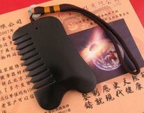 Factory direct sale pure natural stone stone comb Sibin stone needle stone scraping board needle factory direct sales