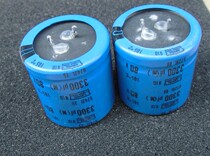 Jieyang International fever capacitor pure disassembly machine American chemical (81D)3300UF80V fever electrolytic capacitor