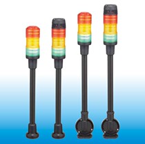 Professional agent of Japan Patlite Patlite three-color signal light MG series