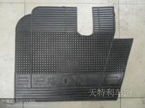 Cummins 153 troops Dongfeng Cummins special car can be cut black thick rubber foot pad truck