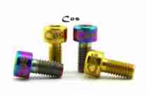 Cos Ti M5 * 10 titanium alloy screw titanium screw studs head hope magura brake handle dazzling