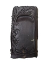 End Inkstone Old Pit Fine Sculpture Bamboo Fu Direct Sales Positive Special Price Collection Gift house Four Bag YNF Nanfei Ink Stones]