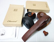 MID integrated all-cowhide handlebar belt good choice for vintage car bike handle Belt