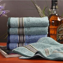 5 gold pure cotton towels dark dirt-resistant and absorbent mens face towels adult household face towels