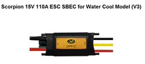 Scorpio Star 110A brushless marine water-cooled ESC