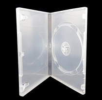 Monolithic box transparent single-disc mounted DVD CASE optical disc storage box CD neng cha cover (Ming single thick)
