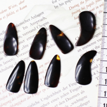 Muqiao natural thickened guzheng nails playing guzheng nails hands groove 8 pieces