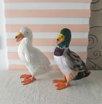 Simulation duck props Duck water duck duck model simulation feather duck photography props