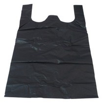 Special offer thickened portable size black garbage bag bag unified garbage bag