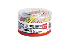 deli 0038 29mm color paper clip 160 barrel